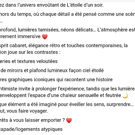 Διαμέρισμα L Escapade Etoile D Un Soir *